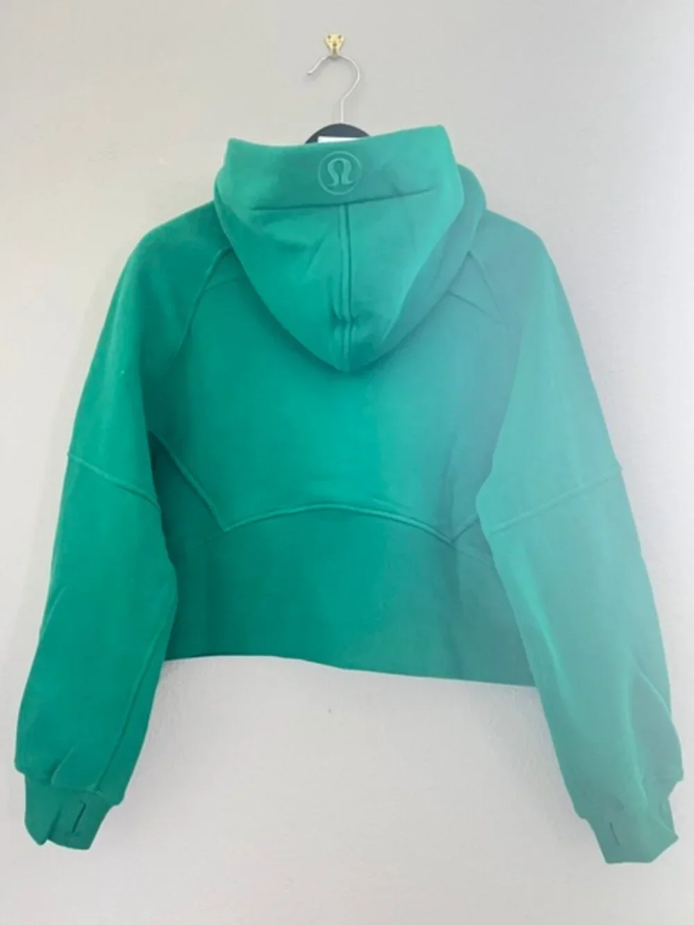 Lululemon Scuba Oversized Half Zip Hoodie Kelly Green KLLG